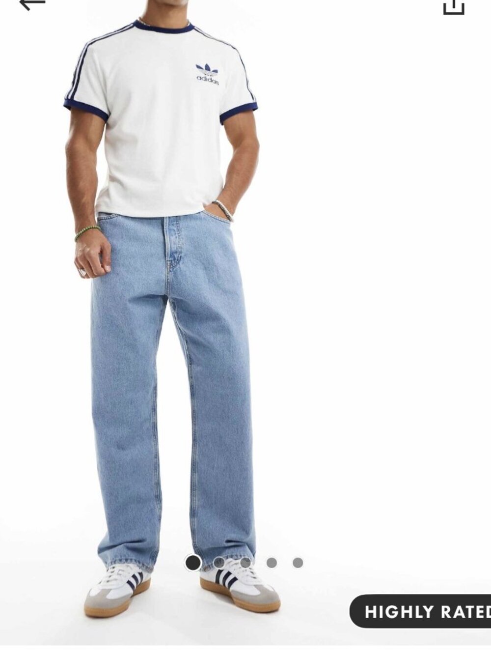 Jack & Jones 'Alex' Baggy Mens jeans